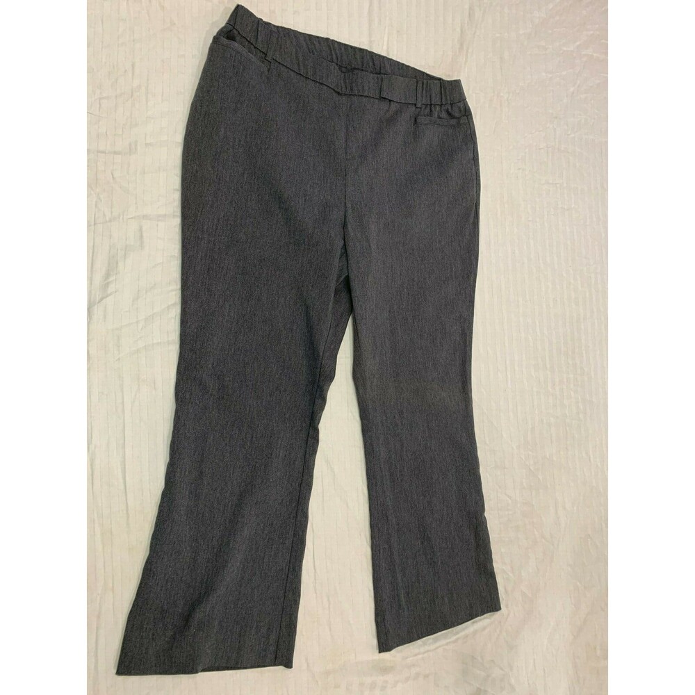 BRIGGS WOMENS PULL ON CROP PANTS SIZE 16W